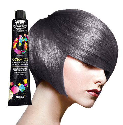Color On - Permanent Hair Colour Dark Grey 100ml – product image
