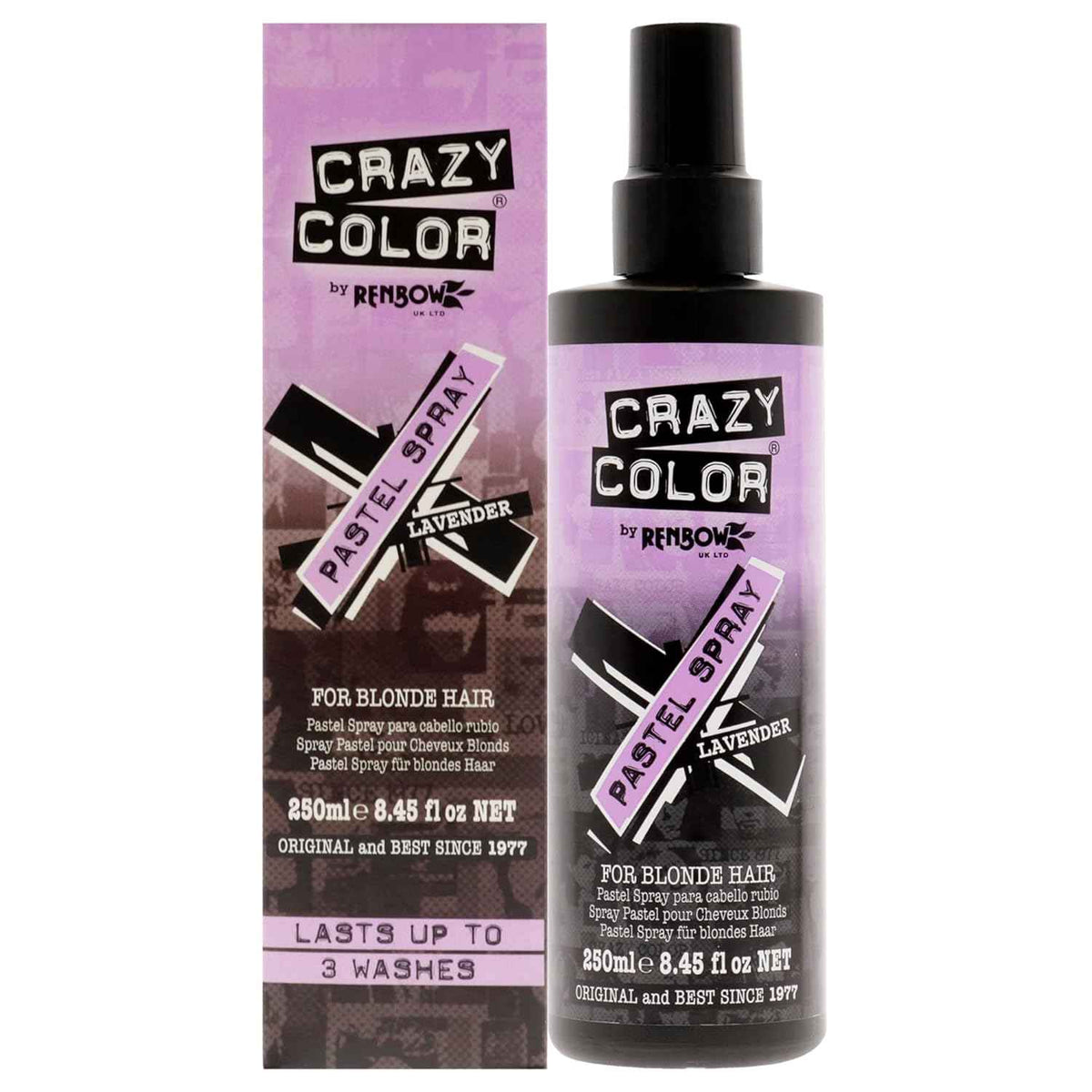 Crazy Color - Pastel Spray Lavender 250ml