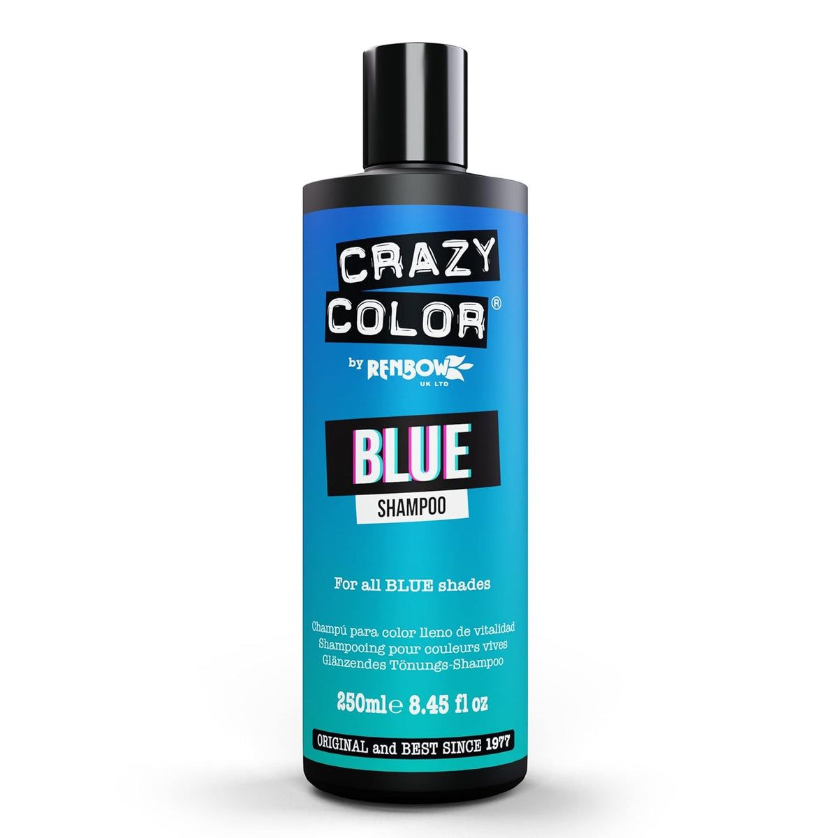 Crazy Color - Vibrant Shampoo Blue 250ml - Zilion
