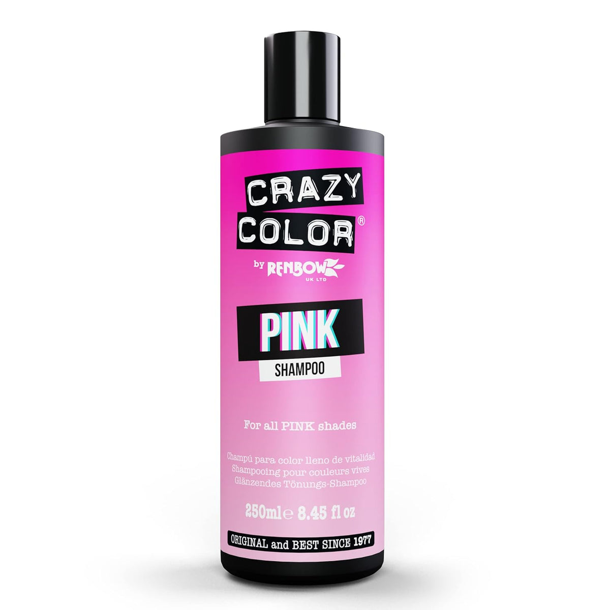 Crazy Color - Vibrant Shampoo Pink 250ml - Zilion