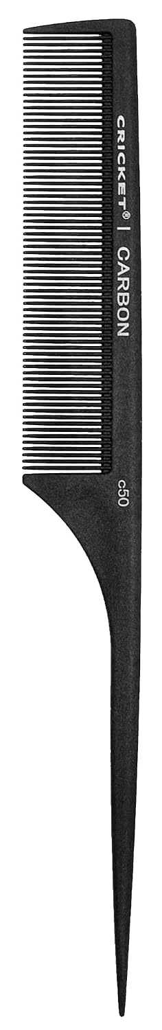 Cricket Carbon Comb Fine Toothed Rattail C50