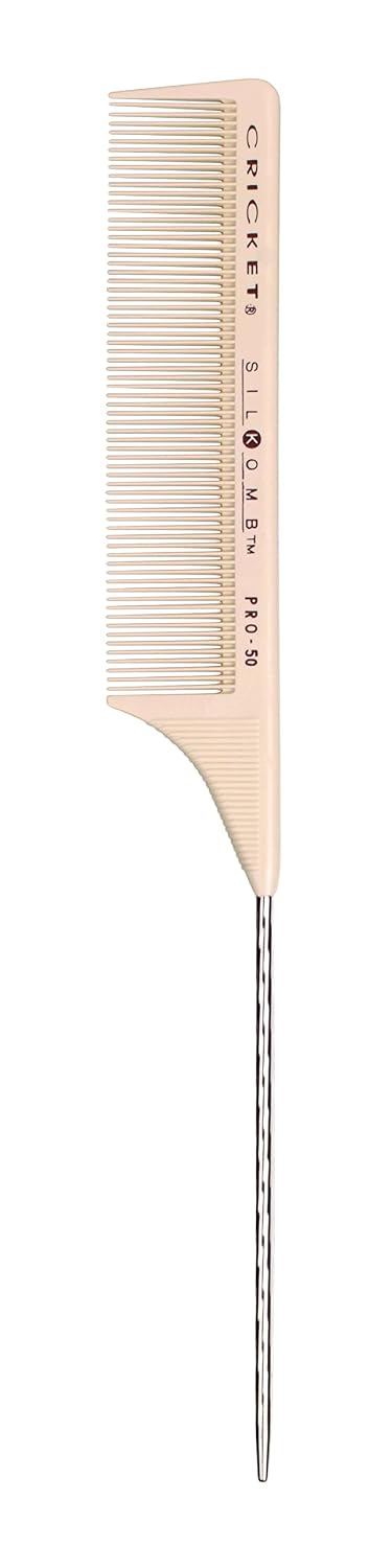 Cricket Silkomb Metal Tail Comb Pro 50