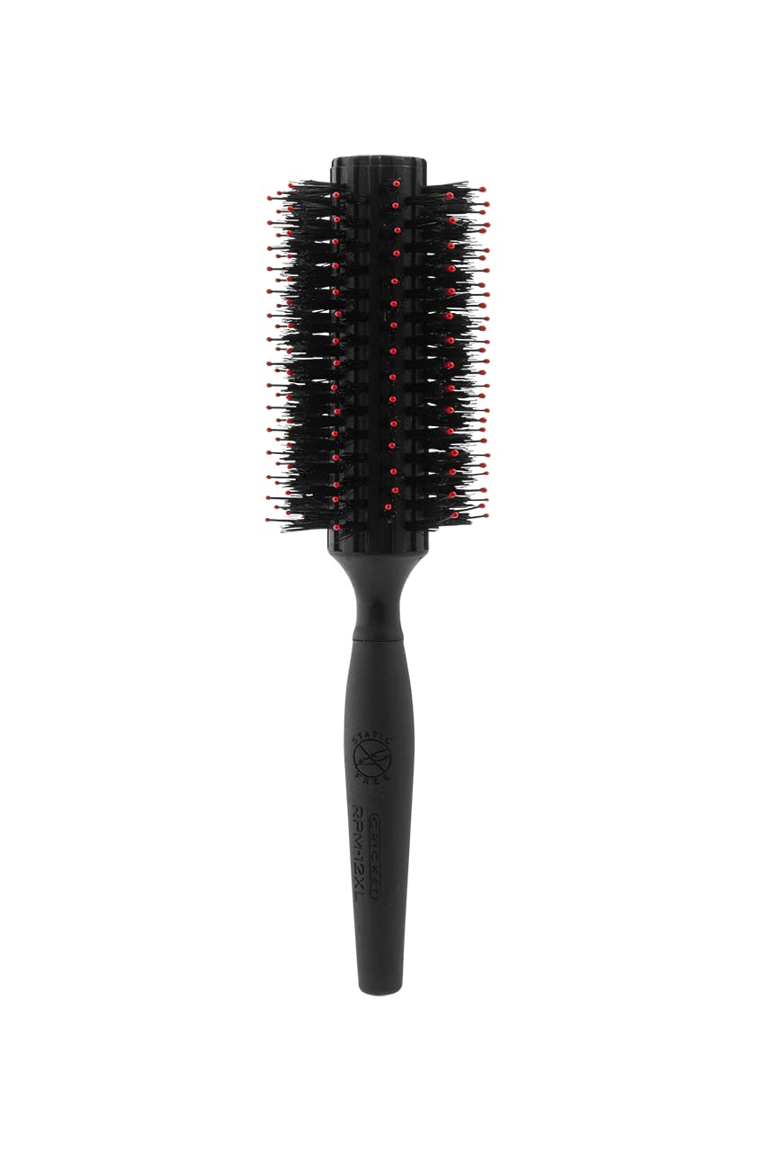 Cricket Static Free RPM-12XL Row Deluxe Boar Brush 63mm