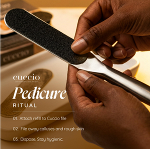 Cuccio - Black Pedi File Refills 180 Grit 50 Pack – product image 3