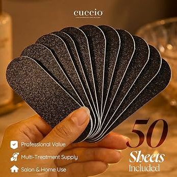 Cuccio - Black Pedi File Refills 80 Grit 50 Pack – product image 2