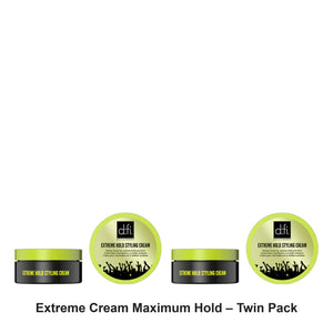 D:fi - Extreme Cream Maximum Hold – Twin Pack (2 x 75g) – bundle contents: 2 x D:fi - Extreme Cream Maximum Hold 75g