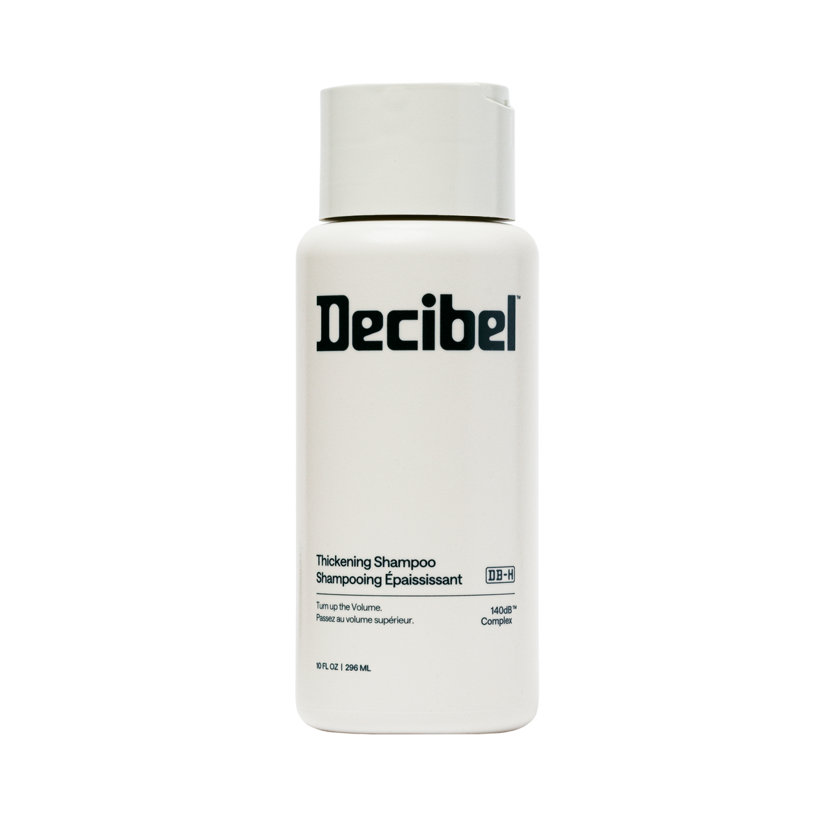 Decibel - Thickening Shampoo 1000ml – bottle (296ml size shown)