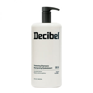 Decibel - Salon Size Trio Bundle (Thickening Shampoo 1000ml, Conditioner 1000ml & Pro Treatment 592ml) – Decibel Thickening Shampoo 1000ml