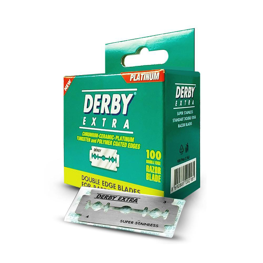 Derby - Extra Double Edge Razor Blades 100 Plastic-Free Mini Pack – product image