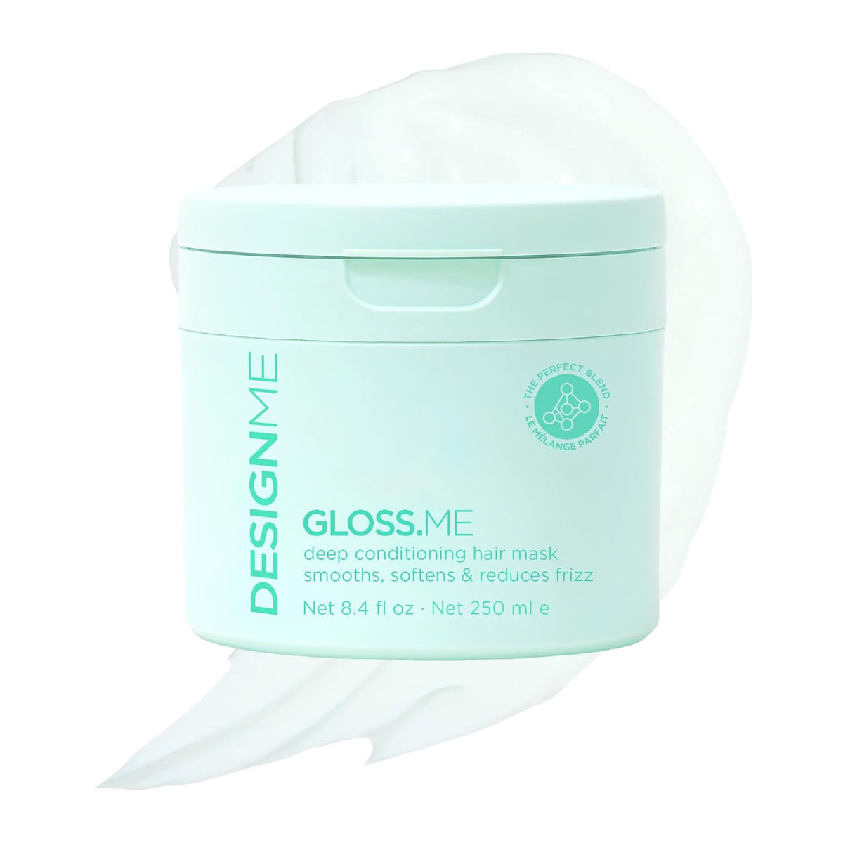 DesignMe - Gloss Me Shampoo, Conditioner, Mask & Hair Serum Quad Bundle – DesignMe Gloss Me Hydrating Treatment Mask 250ml