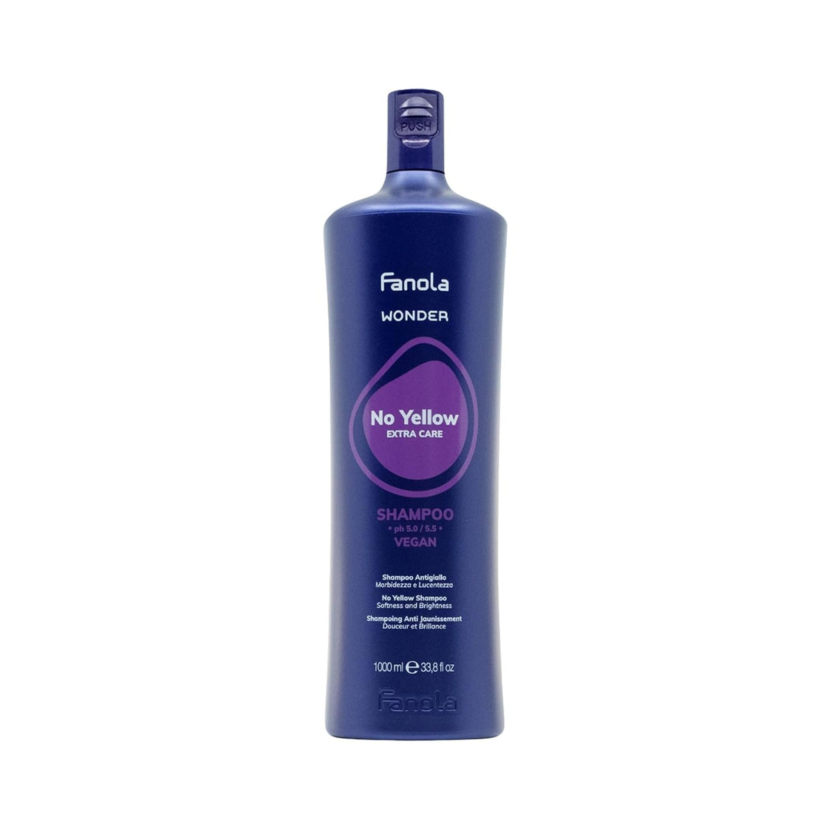 Fanola - No Yellow Wonder Shampoo & Mask Duo 1000ml Bundle – Fanola No Yellow Shampoo - Wonder 1000ml
