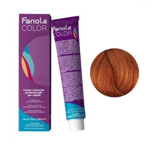 Fanola - Prestige Permanent Colour 8.04 Natural Light Copper Blonde 100ml – product image