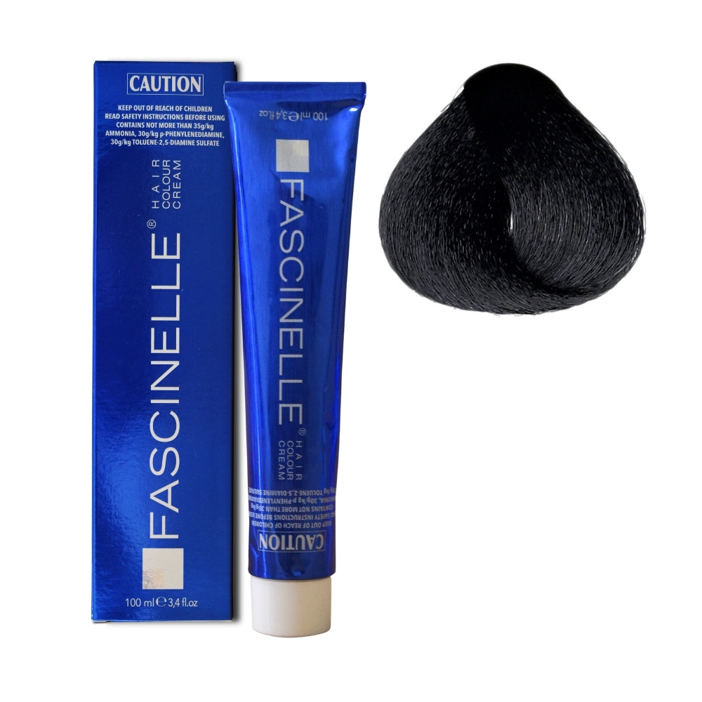 Fascinelle - 1/0 Black Hair Colour 100ml – product image