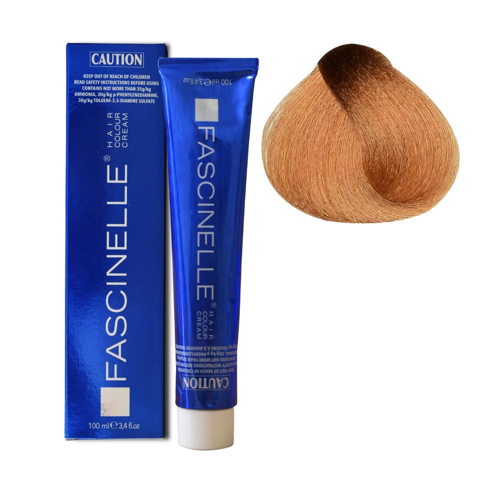 Fascinelle - 8/34 Light Golden Blonde Copper Hair Colour 100ml – product image