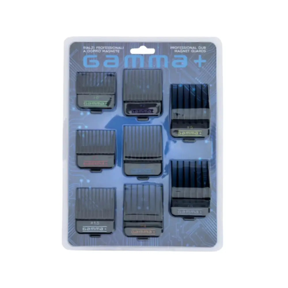 Gamma+ - Professional Dub Magnetic Clipper Guards Set of 8 – product image