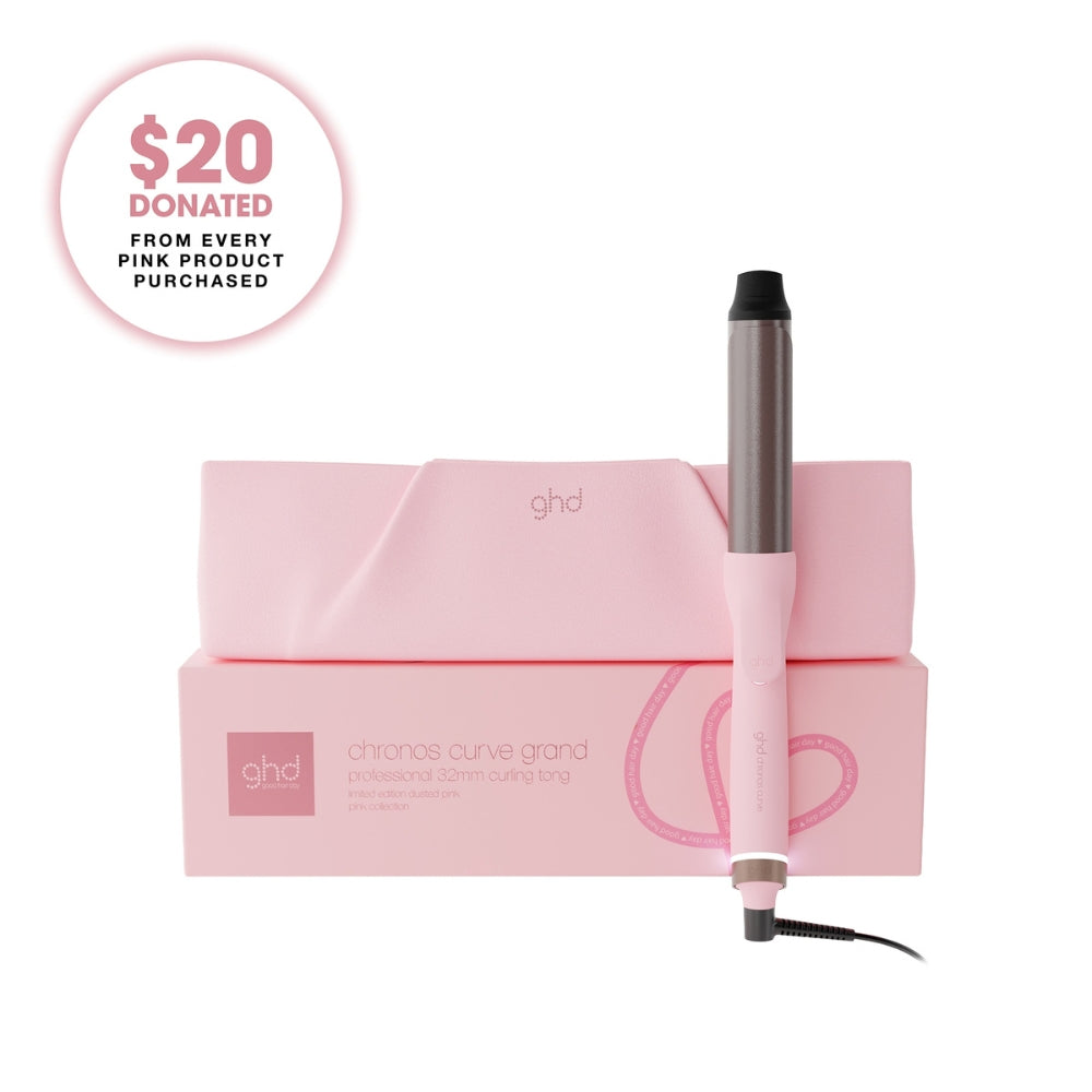 ghd - Chronos Curve Grand 32mm Curl Tong Dusted Pink – product image 4