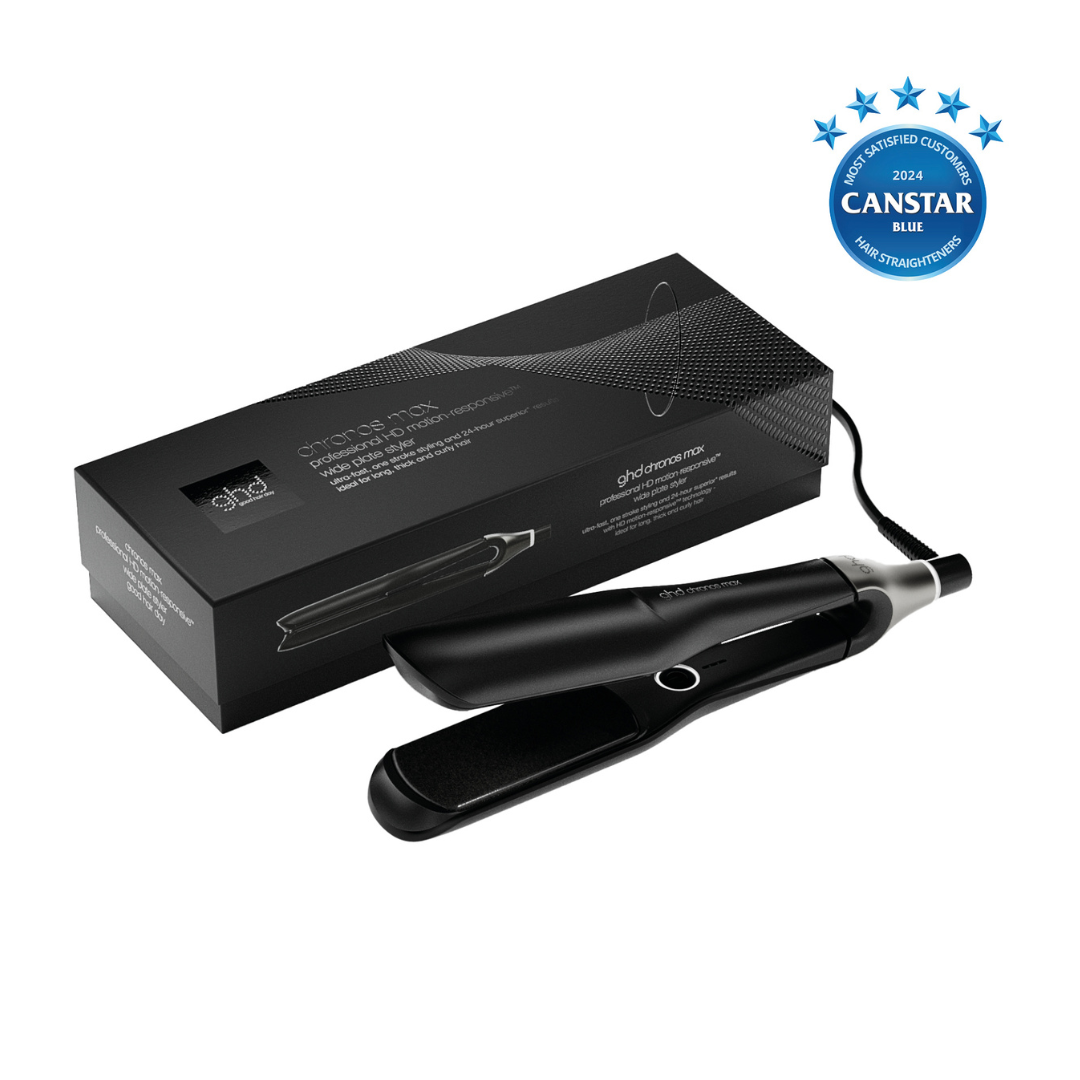 ghd - Chronos Max Wide Plate Hair Straightener Black – product image 3