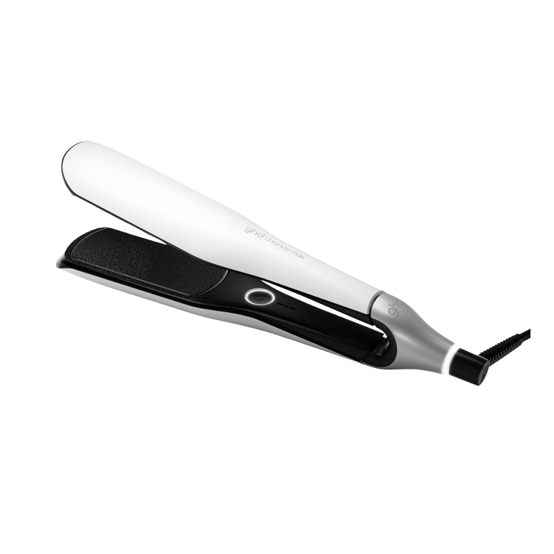 ghd - Chronos Max Wide Plate Hair Straightener White – product image