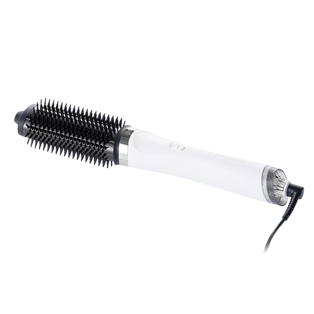 ghd - Duet Blowdry Hair Dryer Brush White – product image