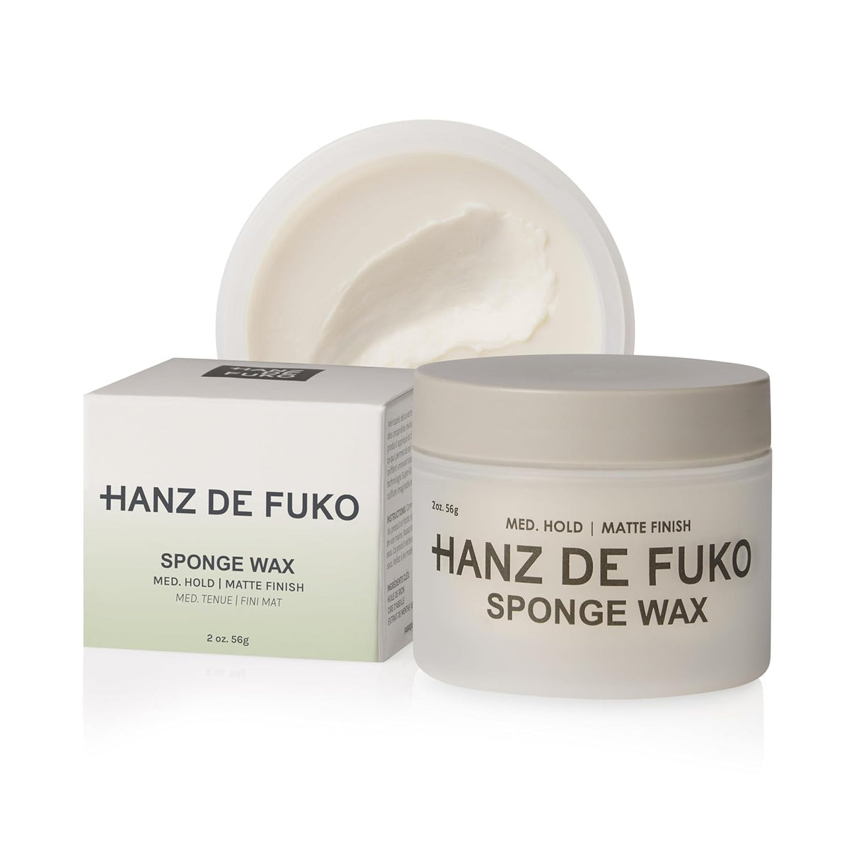 Hanz De Fuko Sponge Mix Medium Hold Matte Finish