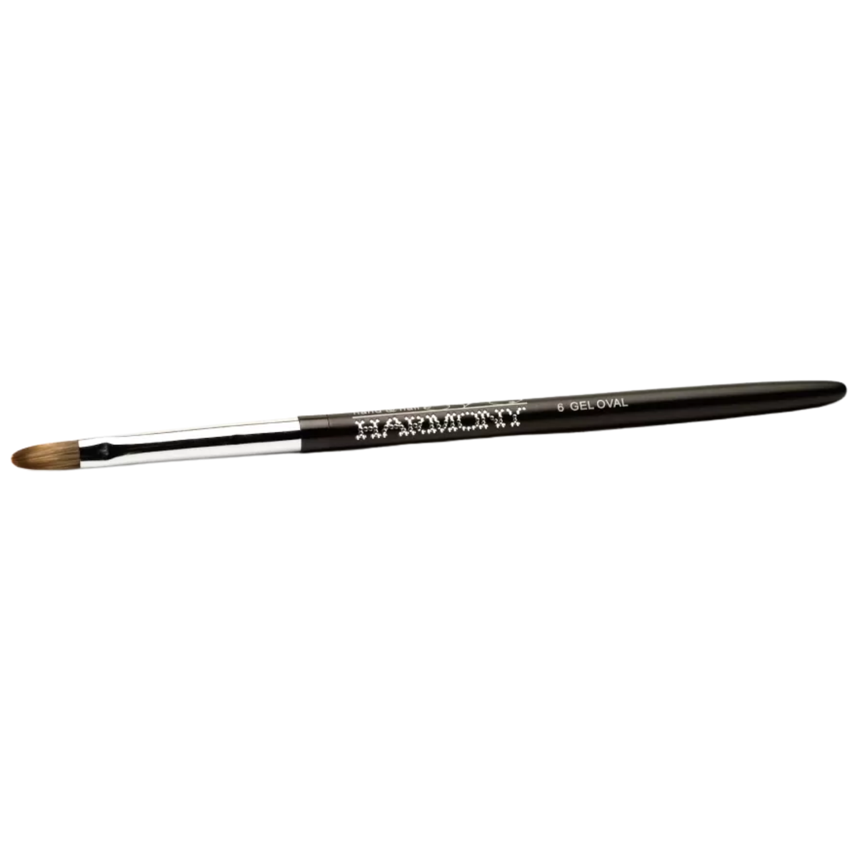 Harmony - Gel Brush Trio Bundle (#6 Oval, #6 Square & #7 Square) – Harmony #6 Gel Oval Brush