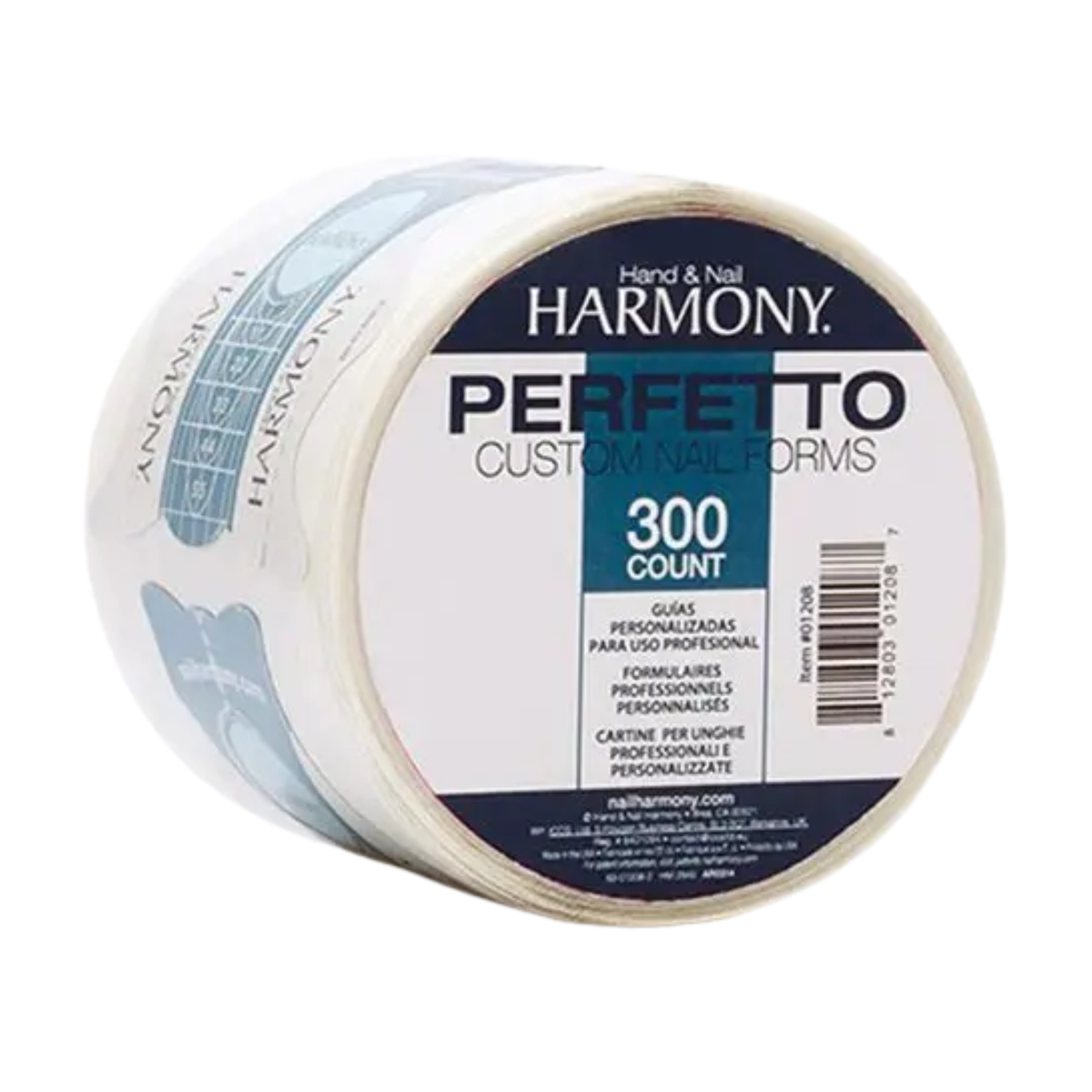 Harmony - Nail Forms Clear 300pc – product image
