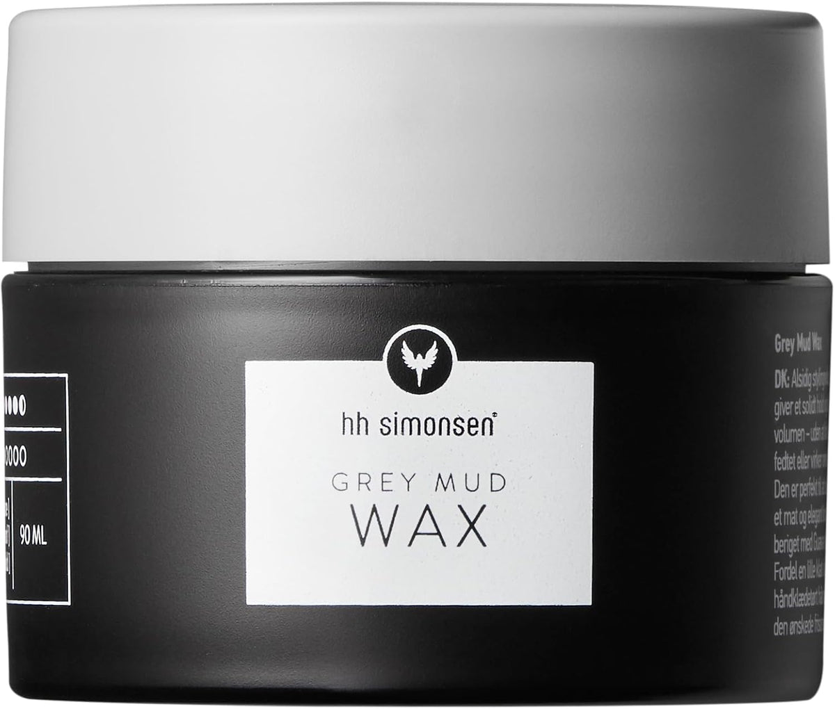 HH Simonsen Grey Mud Wax 90ml hair wax