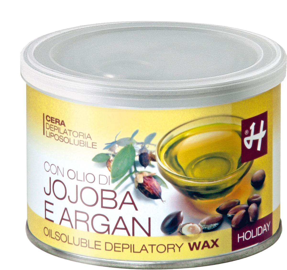 Holiday - Jojoba & Argan Strip Wax 400g – product image