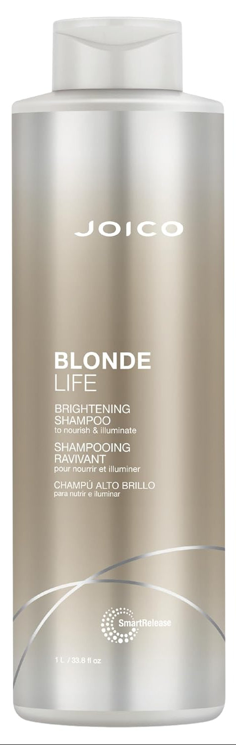 Joico - Blonde Life Brightening Shampoo & Conditioner Duo 1000ml Bundle – Joico Blonde Life Brightening Shampoo 1000ml