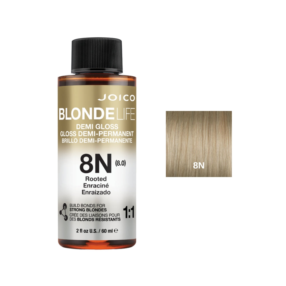 Joico - Blonde Life Demi Gloss 8N Rooted 60ml – product image