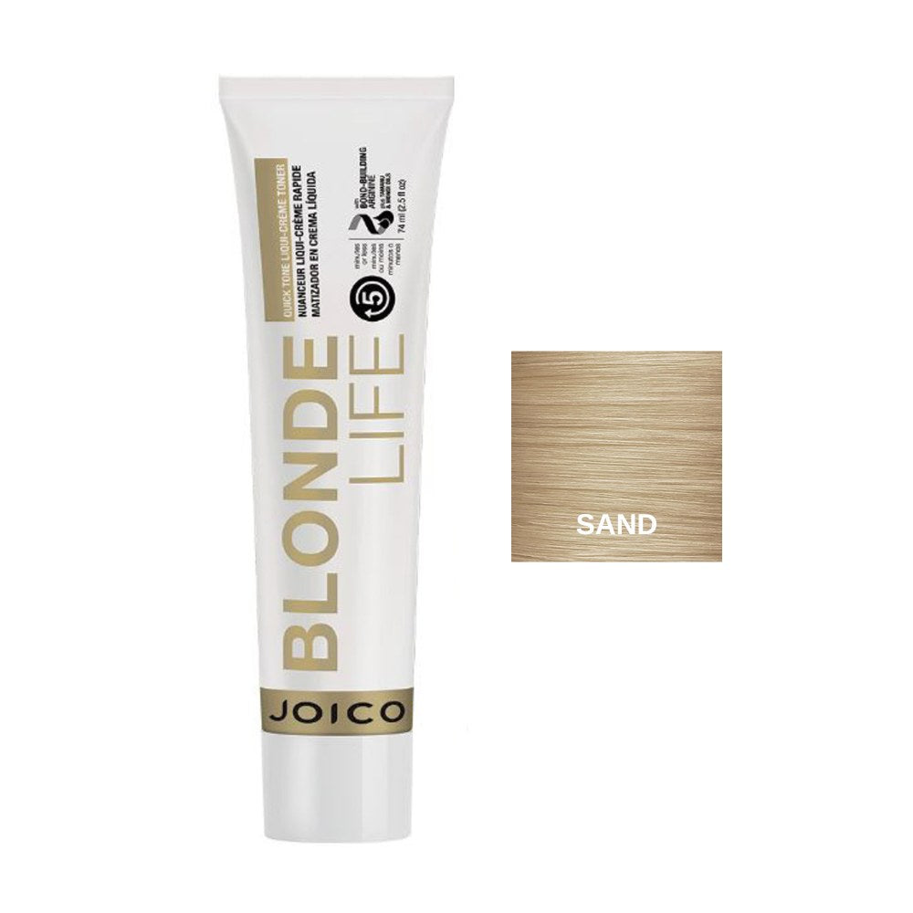 Joico - Blonde Life Quick Tone Liqui-Creme Toner Sand 74ml – product image