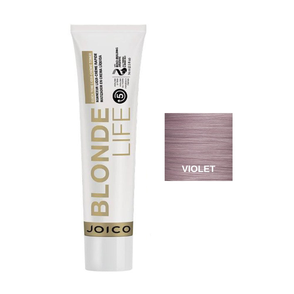 Joico - Blonde Life Quick Tone Liqui-Creme Toner Violet 74ml – product image