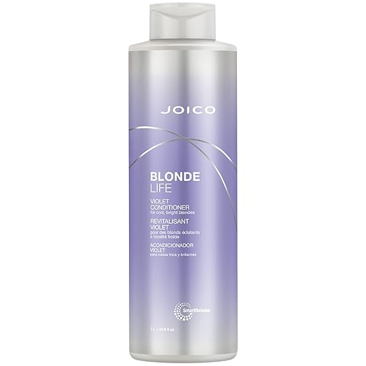 Joico - Blonde Life Violet Shampoo & Conditioner Duo 1000ml Bundle – Joico Blonde Life Violet Conditioner 1000ml