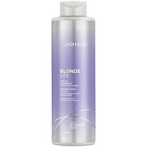 Joico - Blonde Life Violet Shampoo & Conditioner Duo 1000ml Bundle – Joico Blonde Life Violet Shampoo 1000ml