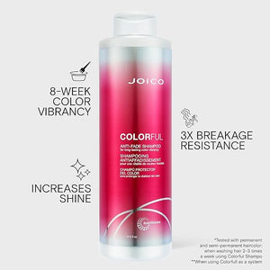 Joico - Colorful Anti-Fade Shampoo & Conditioner Duo 1000ml Bundle – Joico Colorful Anti-Fade Shampoo 1000ml (detail)