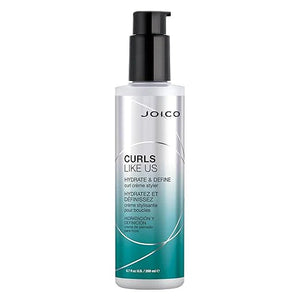 Joico - Curls Like Us Gelee & Creme Styler Curl Styling Duo Bundle – Joico Curls Like Us Hydrate Define Curl Creme Styler 200ml