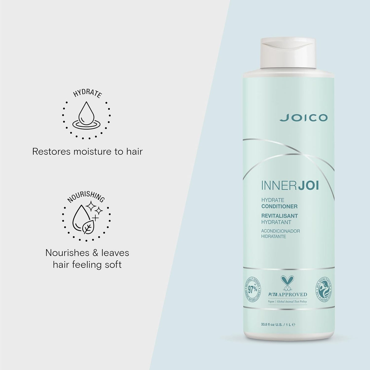Joico InnerJoi Hydrate Conditioner 1000ml - image 2