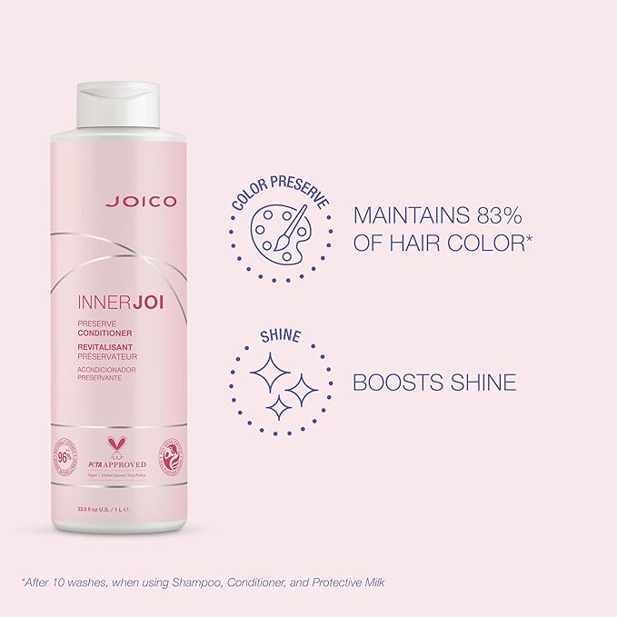Joico - InnerJoi Preserve Shampoo & Conditioner Duo 1000ml Bundle – Joico InnerJoi Preserve Conditioner 1000ml (detail)