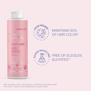 Joico - InnerJoi Preserve Shampoo & Conditioner Duo 1000ml Bundle – Joico InnerJoi Preserve Shampoo 1000ml (detail)