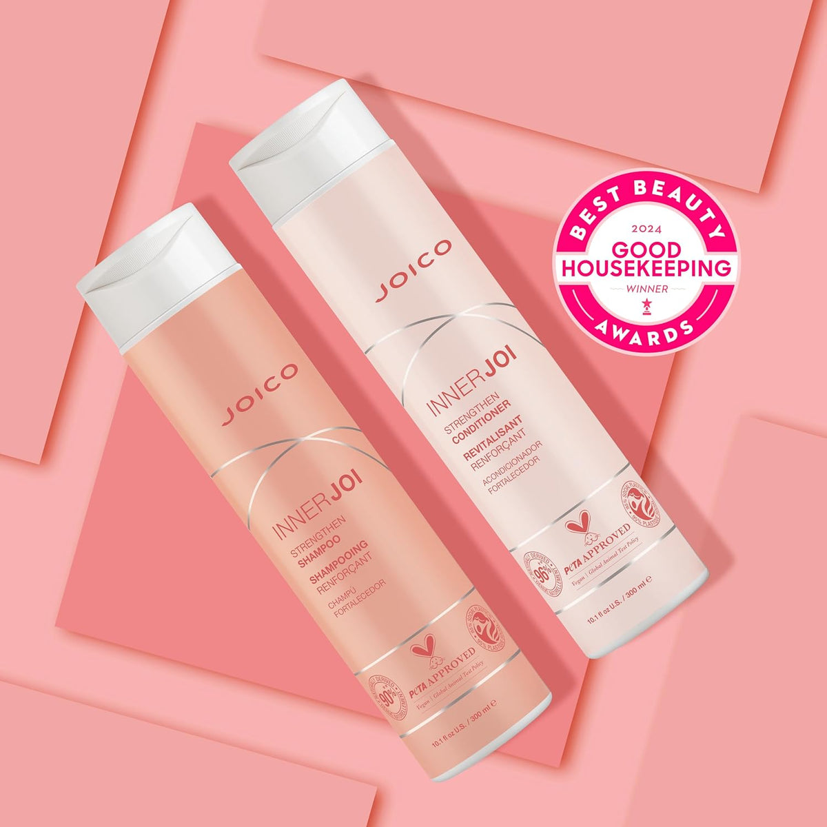Joico - InnerJoi Strengthen Shampoo, Conditioner & Masque Trio Bundle – Joico InnerJoi Strength Conditioner 300ml (detail)