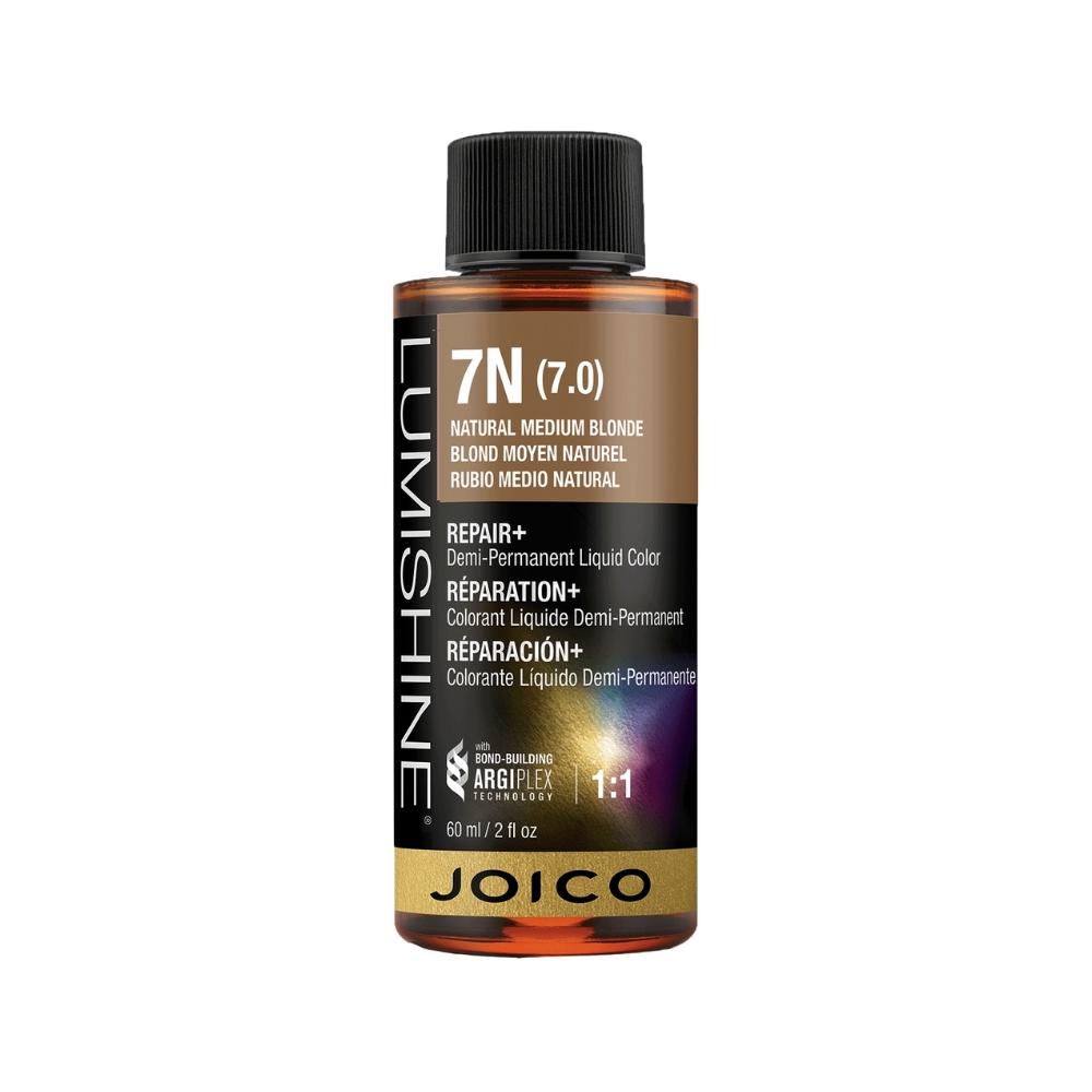 Joico - Lumishine Liquid Demi 7N Natural Medium Blonde 60ml – product image