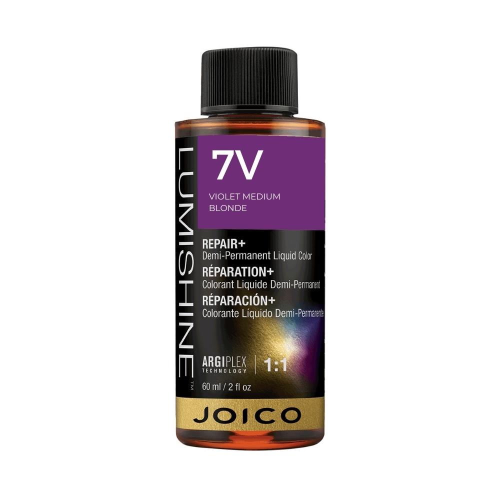 Joico - Lumishine Liquid Demi 7V Violet Medium Blonde 60ml – product image