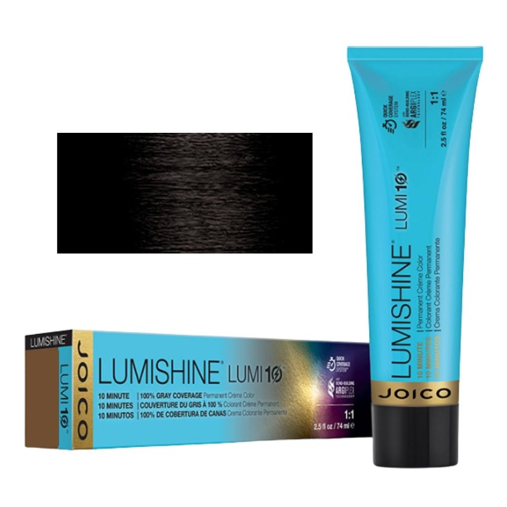 Joico - Lumishine Lumi10 Permanent Colour 1N Natural Black 75ml – product image