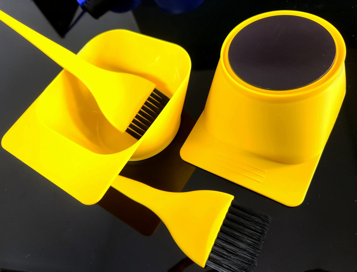 K Station - Magnetic Tint 4 Bowl Kit Yellow – product image