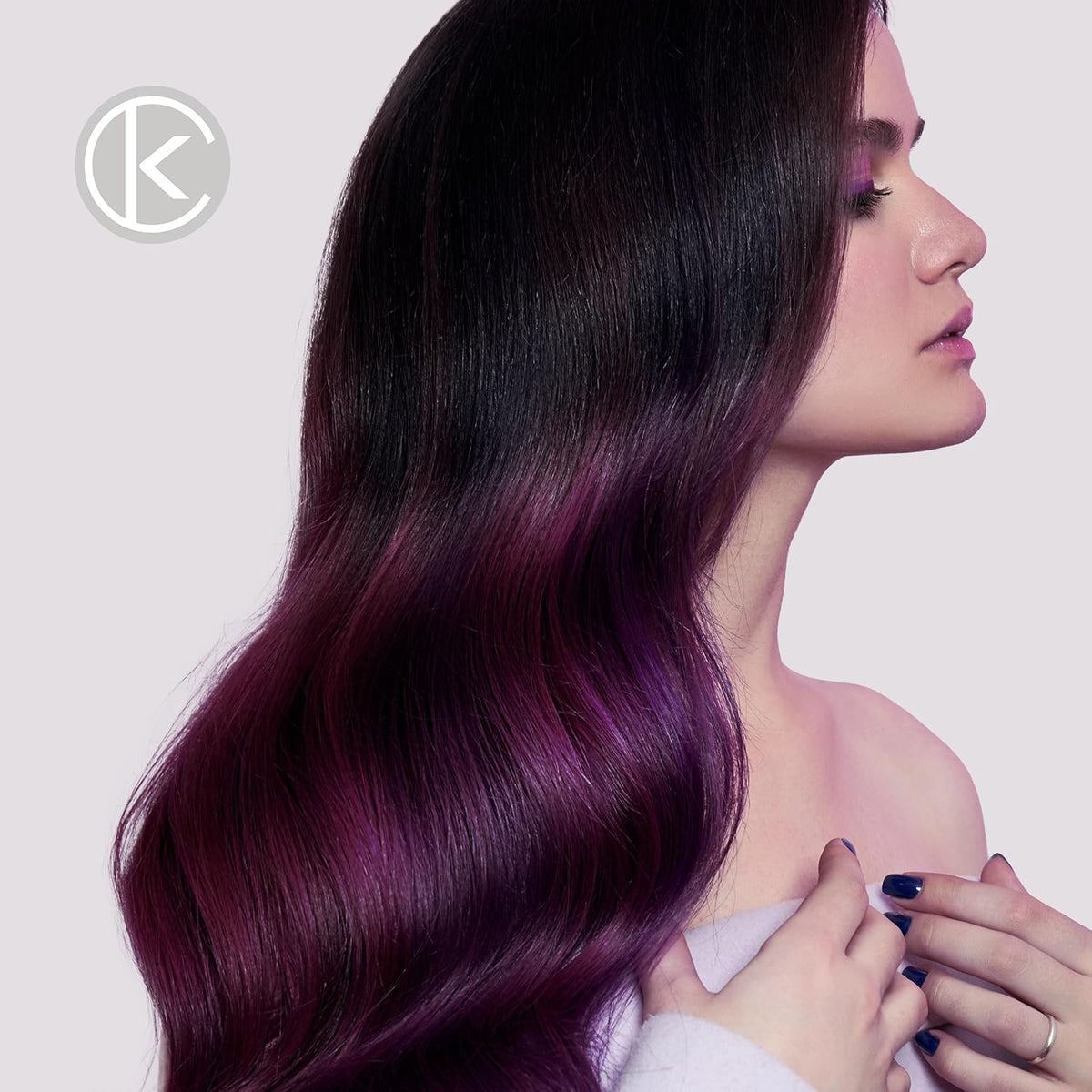 Keracolor Color + Clenditioner Brunette Purple 355ml - image 5