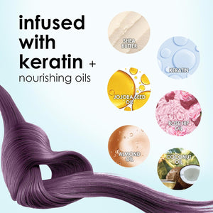 Keracolor Color + Clenditioner Brunette Purple 355ml - image 6