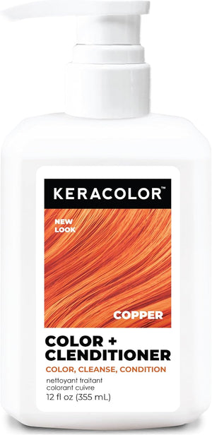 Keracolor Color + Clenditioner Copper 355ml