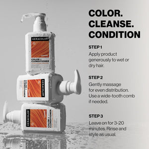 Keracolor Color + Clenditioner Copper 355ml - image 6