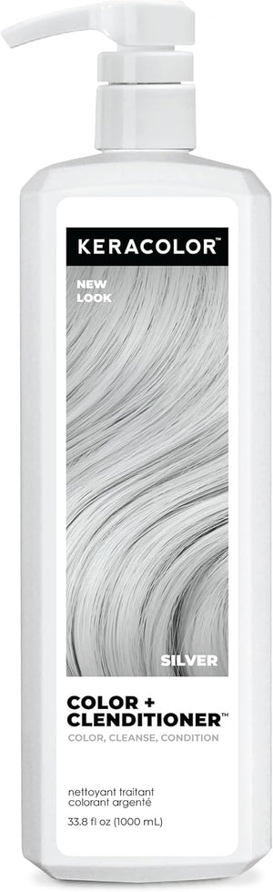 Keracolor Color + Clenditioner Silver 1000ml