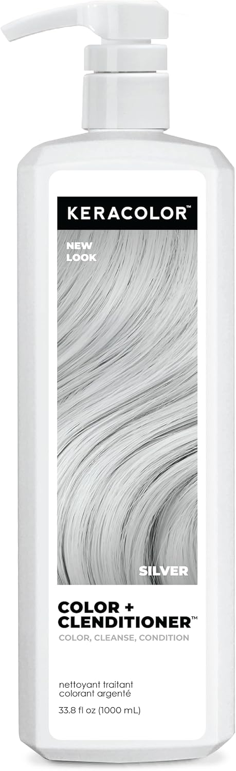 Keracolor Color + Clenditioner Silver 1000ml